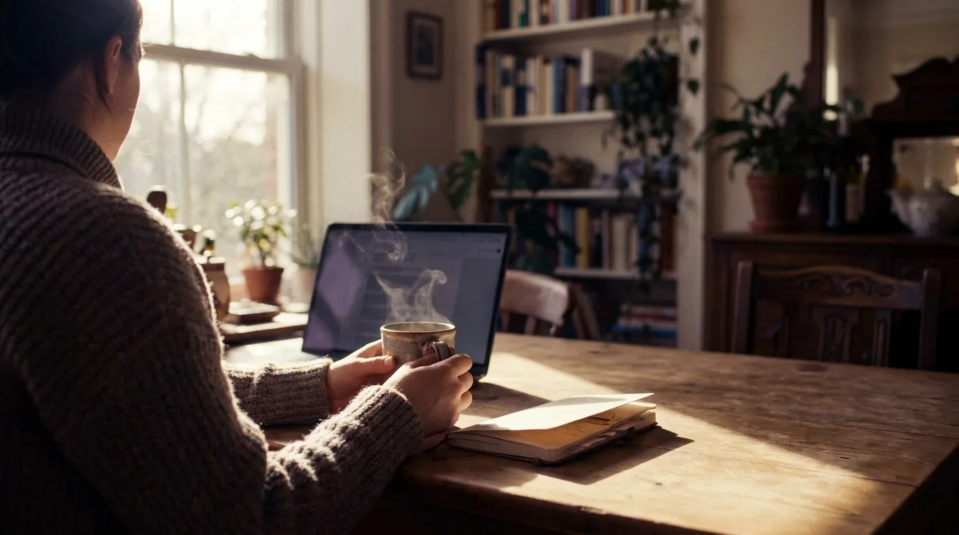 A limited company owner on top of their numbers